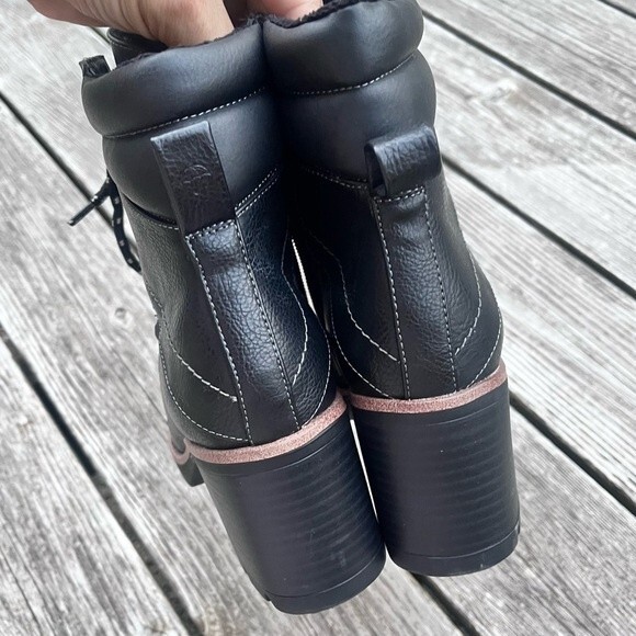 Naturalizer Madie Ankle Vegan Leather Boot in Black 7.5 NWOB - Picture 9 of 12